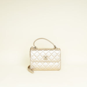 Chanel Metallic Gold Trendy Flap Shoulder Bag