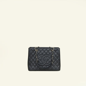 Chanel Black Grand Shopping Tote (GST) Medium Bag