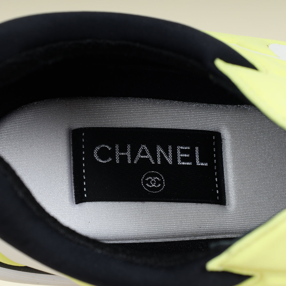 Chanel Tricolor CC Lycra Lace Up Sneakers 39 – THE CLOSET