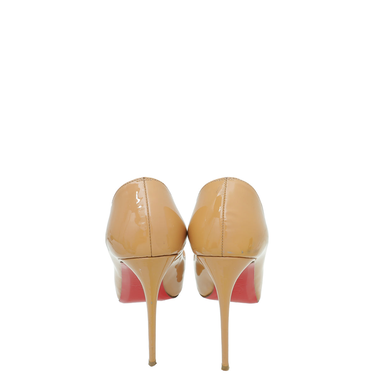 Christian Louboutin Nude New Very Prive 120 Pumps 36