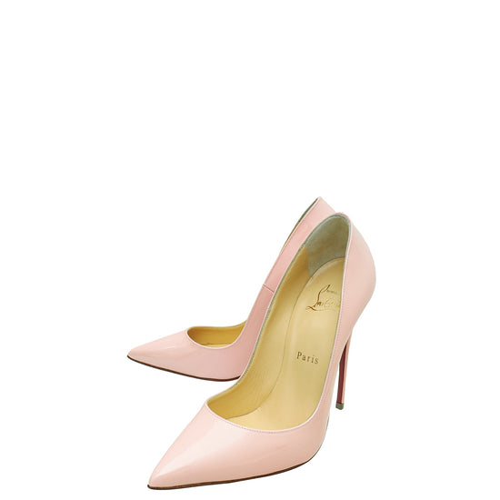 light pink louboutin pumps