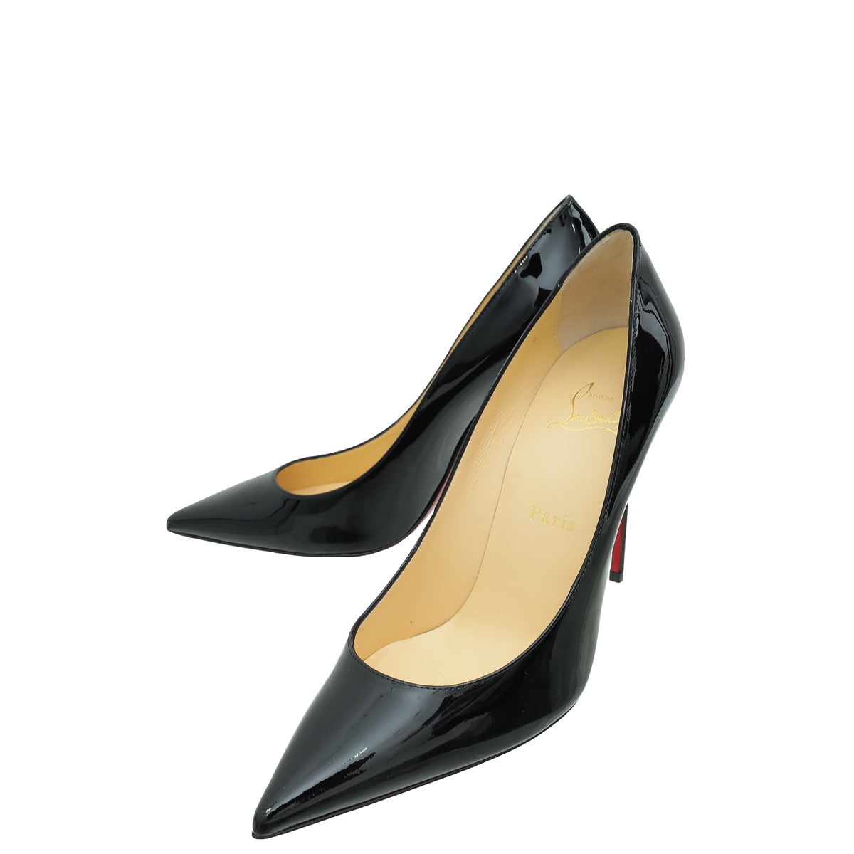 Christian Louboutin Black SO Kate 100 Pump 39.5-Christian Louboutin-THE CLOSET