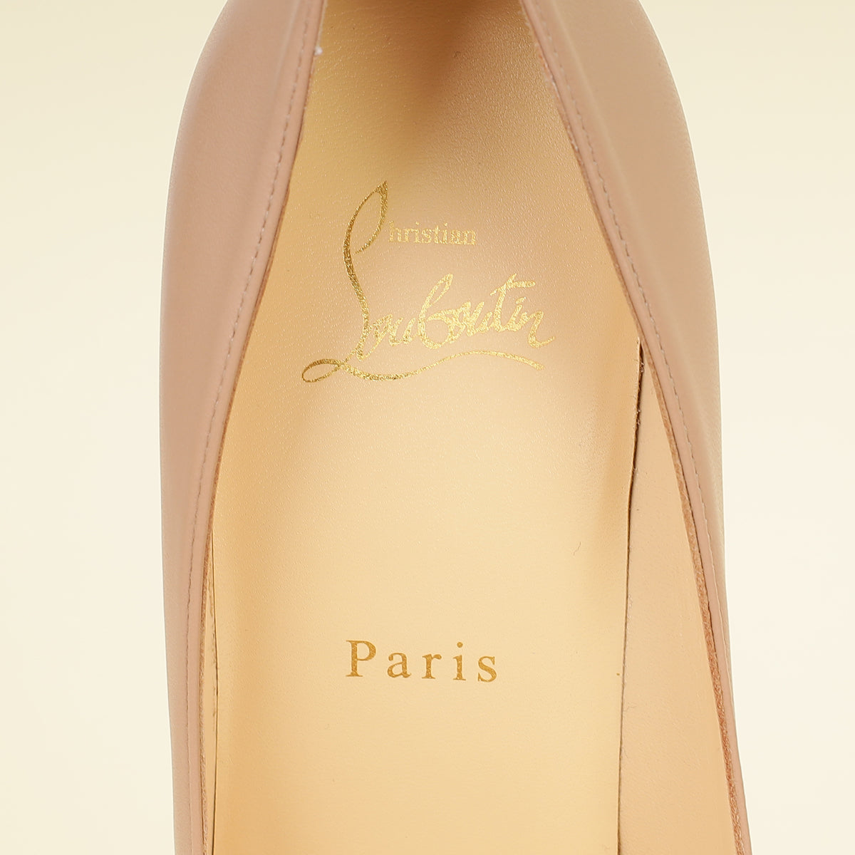 Christian Louboutin Nude Kate 100 Pumps 41-Christian Louboutin-THE CLOSET