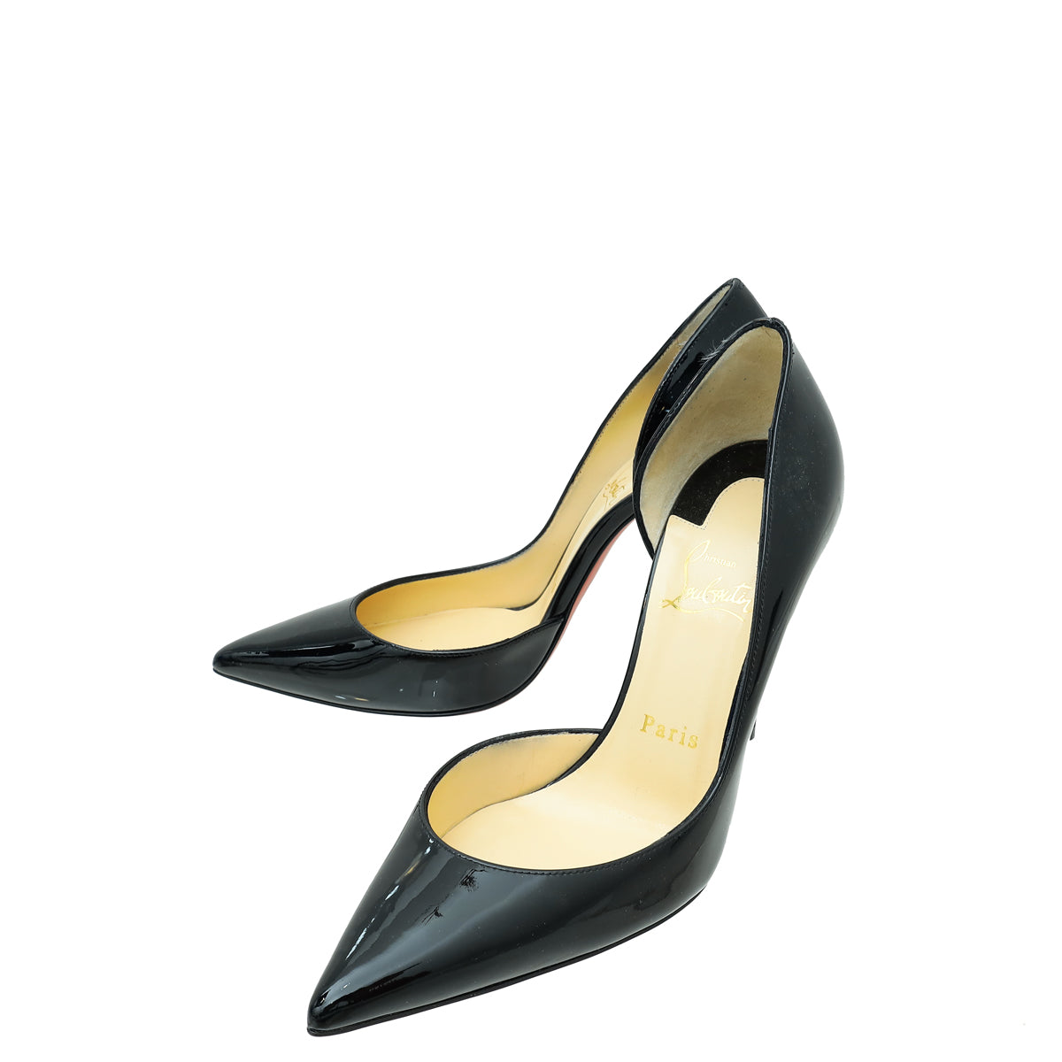 Christian Louboutin Black Iriza 100 Pump 36.5-Christian Louboutin-THE CLOSET