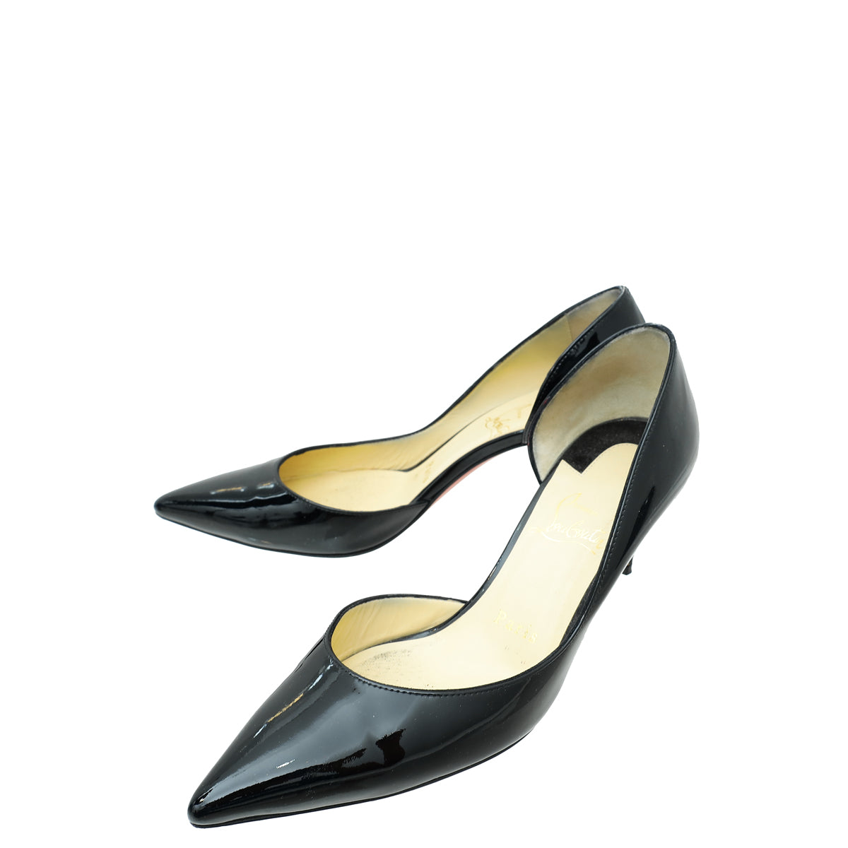 Christian Louboutin Black Iriza 85 Pump 36.5-Christian Louboutin-THE CLOSET