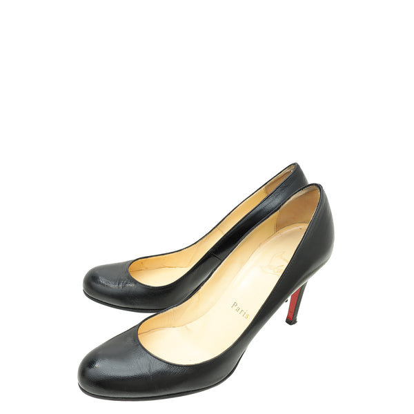 Christian Louboutin Black Simple Pumps 36 THE CLOSET