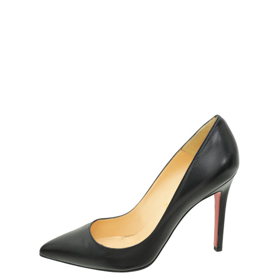 Christian Louboutin Black Pigalle 100 Pump 37