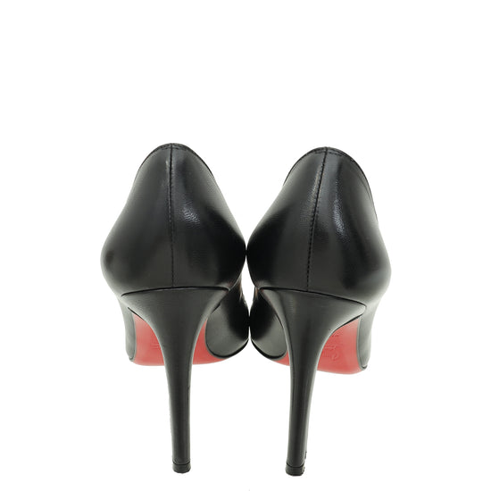 Christian Louboutin Black Pigalle 100 Pump 37