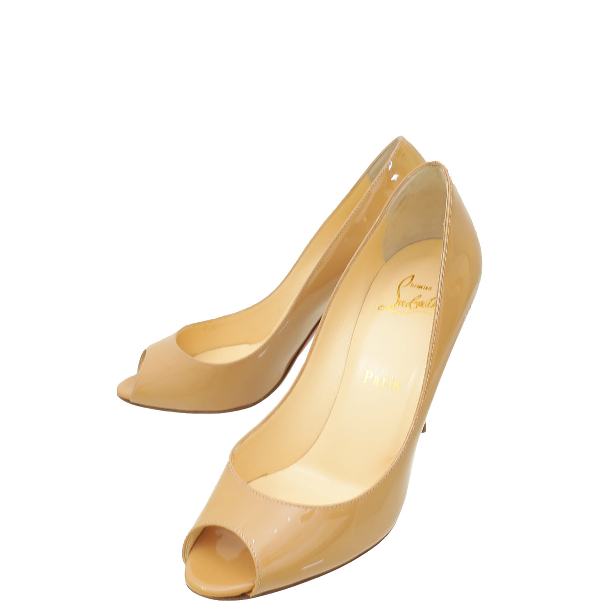 Christian Louboutin Nude Youyou Pump 37-Christian Louboutin-THE CLOSET