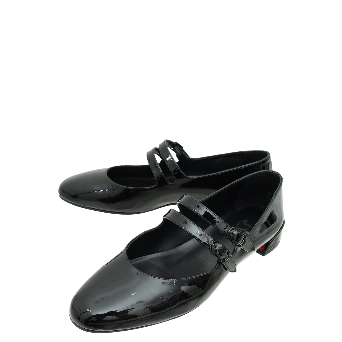 Christian Louboutin Black Sweet Jane Ballerinas 37-Christian Louboutin-THE CLOSET