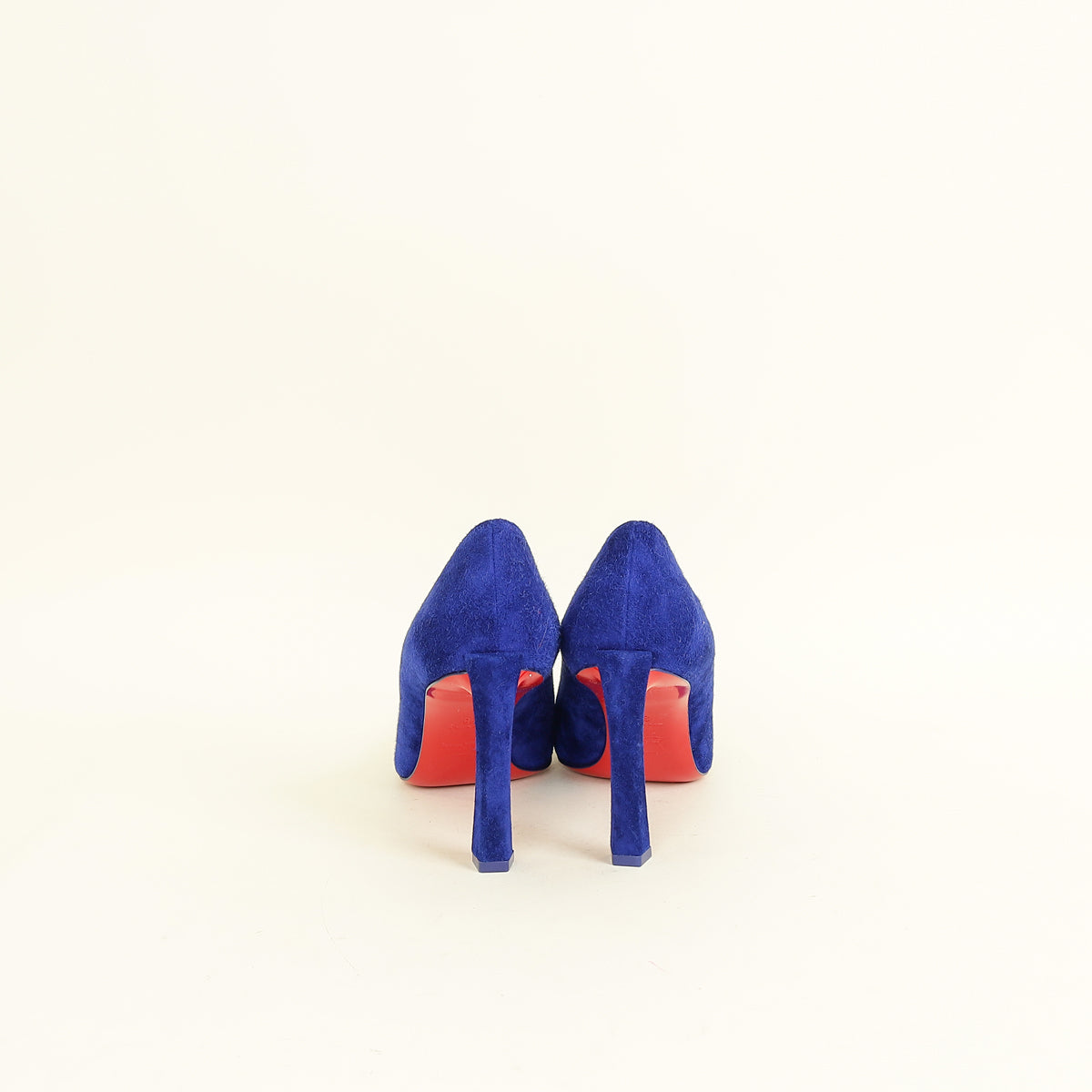 Christian Louboutin Dark Blue Condora 85 Suede Pumps 38