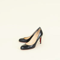 Christian Louboutin Black Simple Pump 38