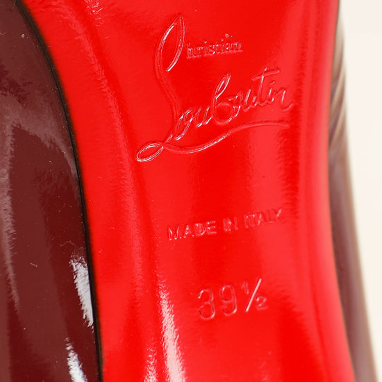 Christian Louboutin Bordeaux Sporty Kate Pump 39.5-Christian Louboutin-THE CLOSET