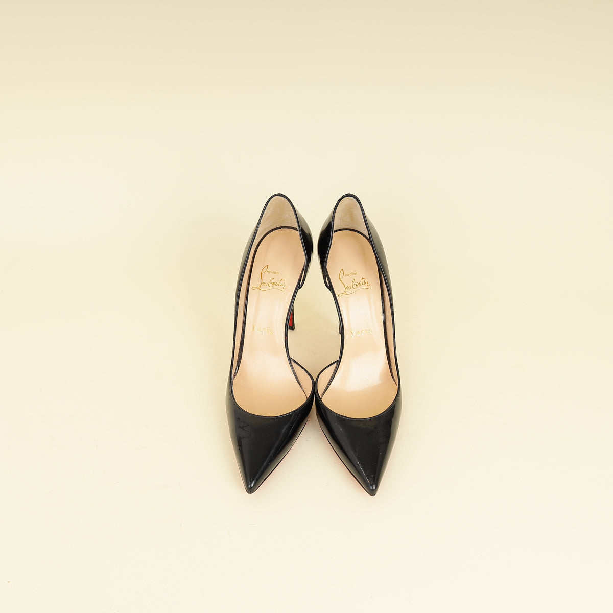 Christian Louboutin Black Iriza 105 Pumps 39.5