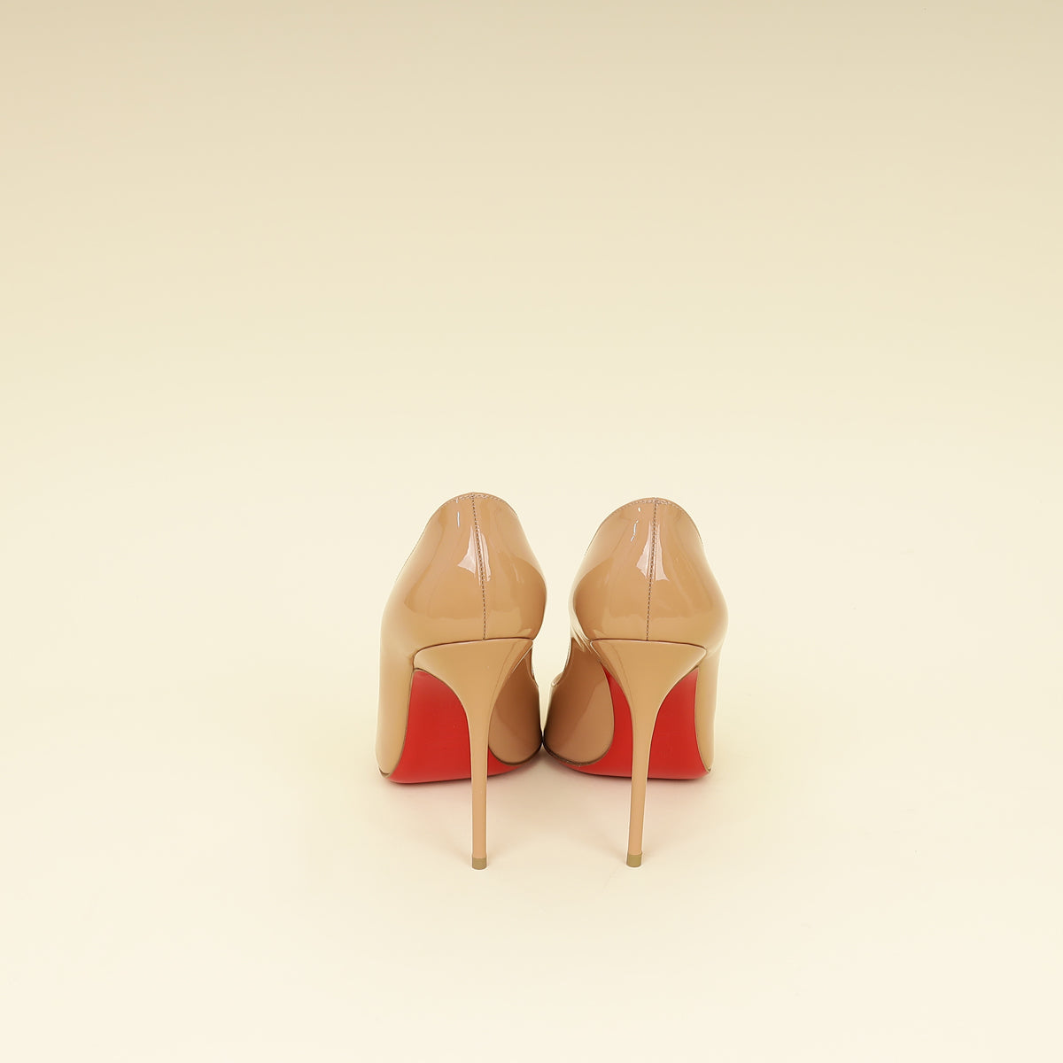 Christian Louboutin Nude Corneille 105 Pumps 39-Christian Louboutin-THE CLOSET