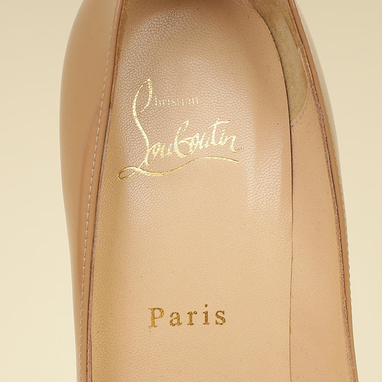 Christian Louboutin Nude Corneille 105 Pumps 39-Christian Louboutin-THE CLOSET