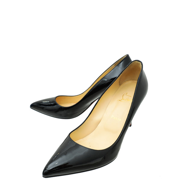Christian Louboutin Black Pigalle 85 Pump 40.5 THE CLOSET