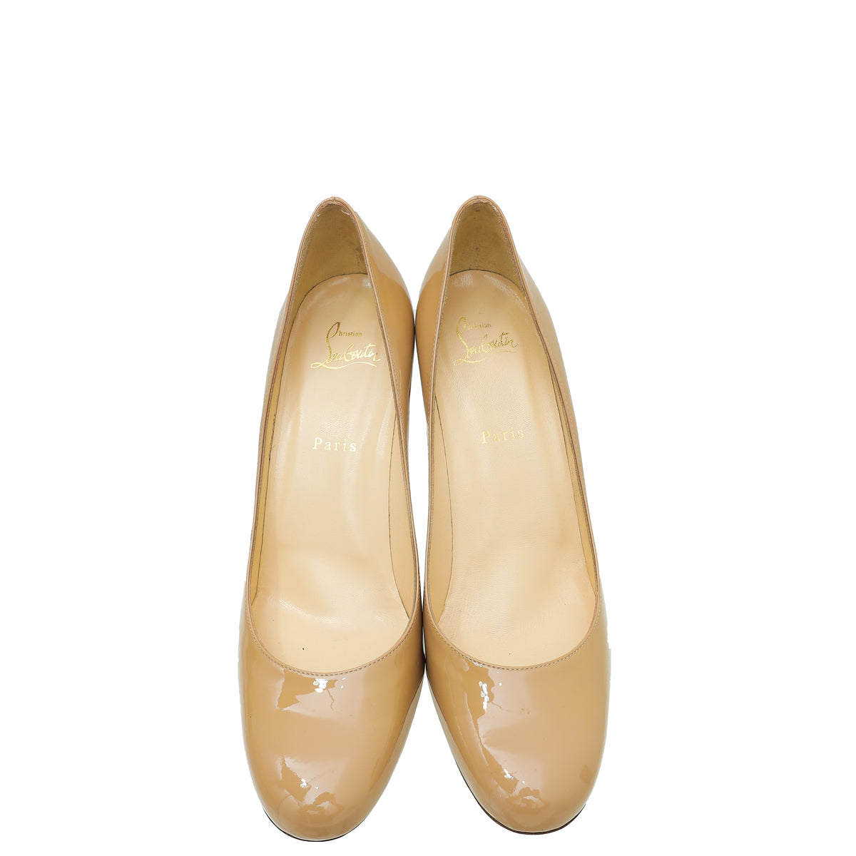 Christian Louboutin Nude Miss Gena Pump 40.5 – THE CLOSET