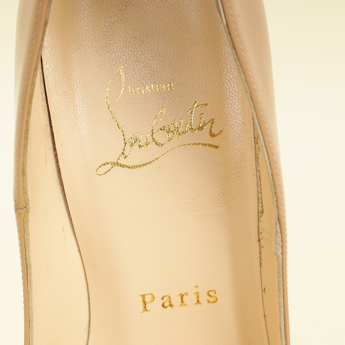 Christian Louboutin Nude So Kate 100 Pumps 35
