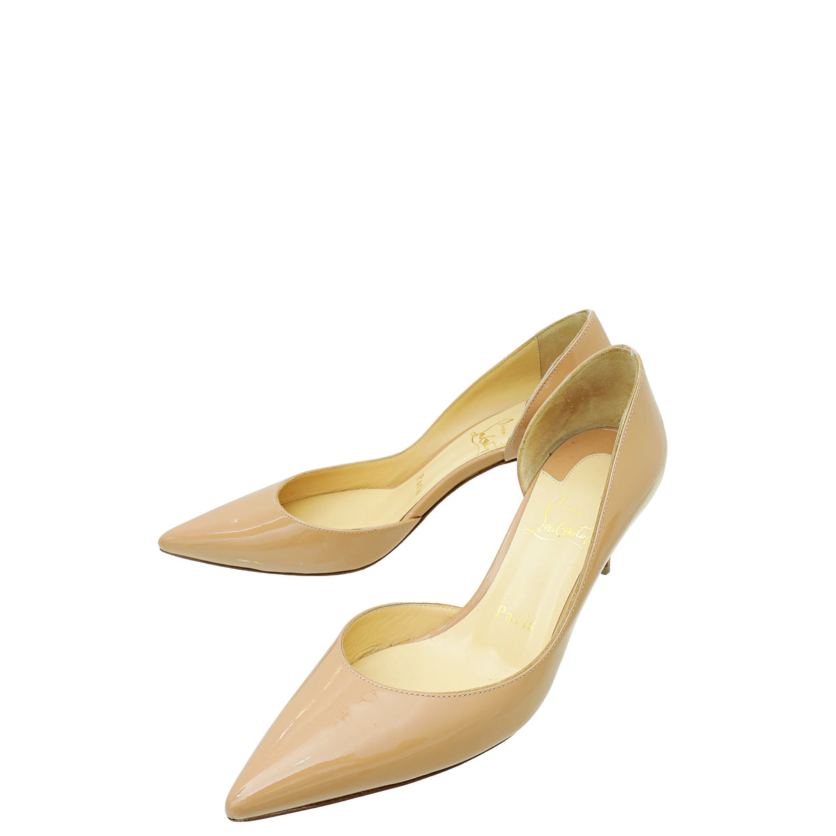 Christian Louboutin Nude Iriza 85 Pump 36.5-Christian Louboutin-THE CLOSET