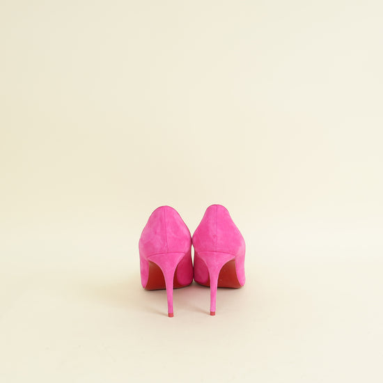 Christian Louboutin Hot Pink Kate Suede Pump 37.5
