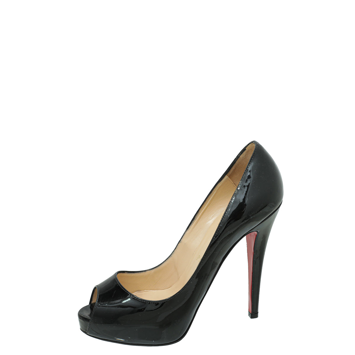 Christian Louboutin Black Very Prive 120 Pumps 37.5