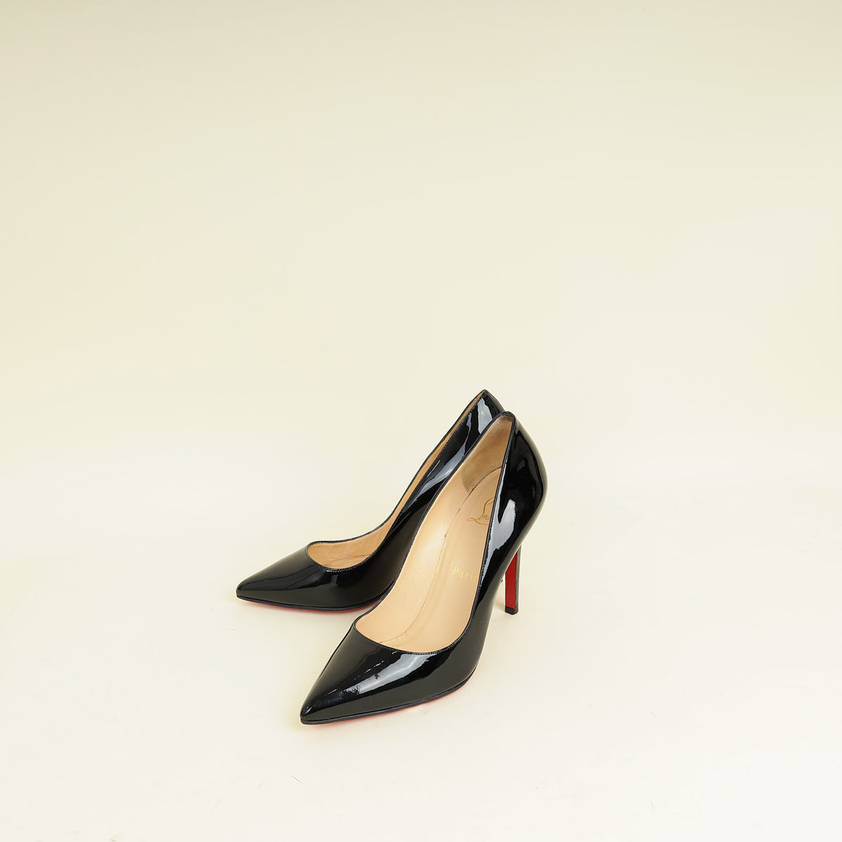 Christian Louboutin Black Pigalle Pump 37