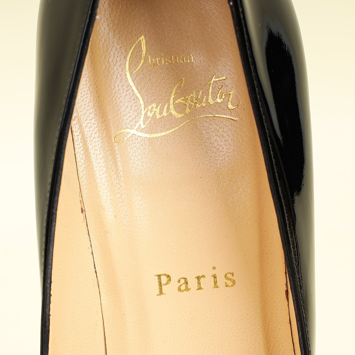 Christian Louboutin Black Pigalle Pump 37