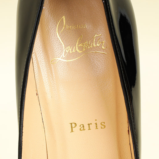 Christian Louboutin Black Pigalle Pump 37
