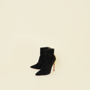 Christian Louboutin Bicolor Delicotte 100 Ankle Pumps 37