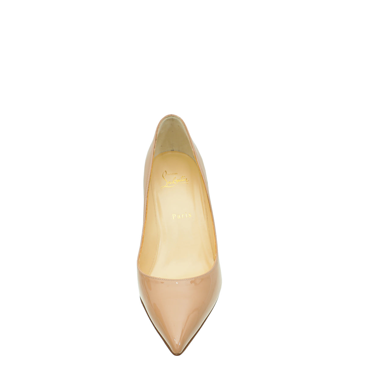 Christian Louboutin Nude Pigalle 85 Pumps 38.5-Christian Louboutin-THE CLOSET
