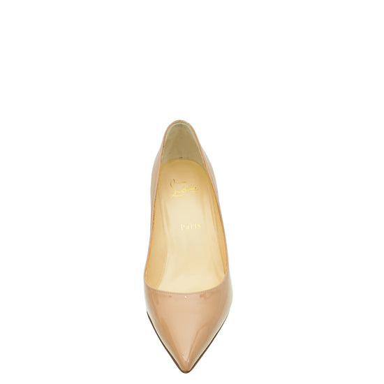 Christian Louboutin Nude Pigalle 85 Pumps 38.5