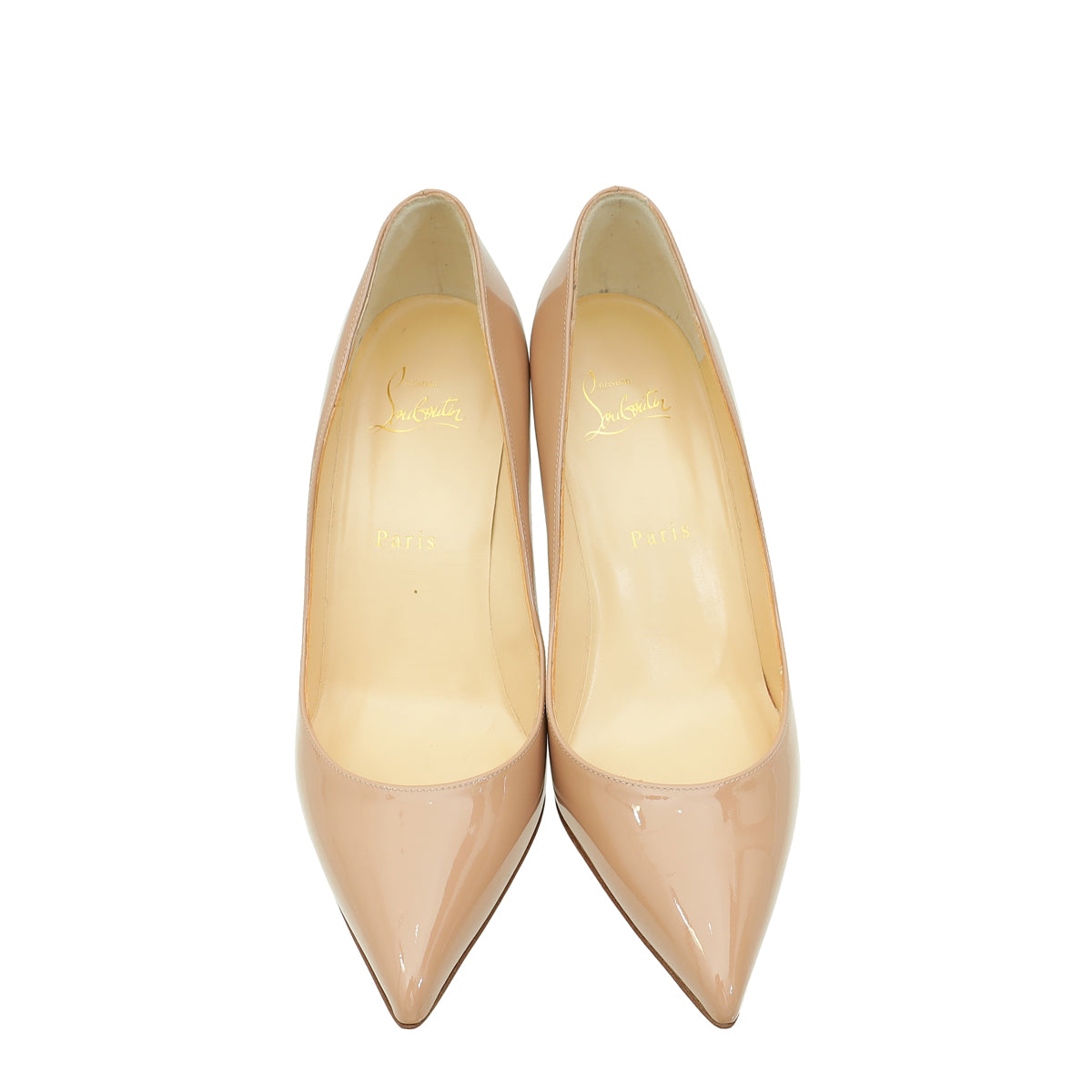 Christian Louboutin Nude Pigalle 85 Pumps 38.5