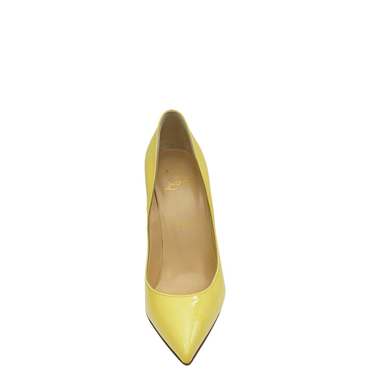 Christian Louboutin Yellow So Kate Pump 38