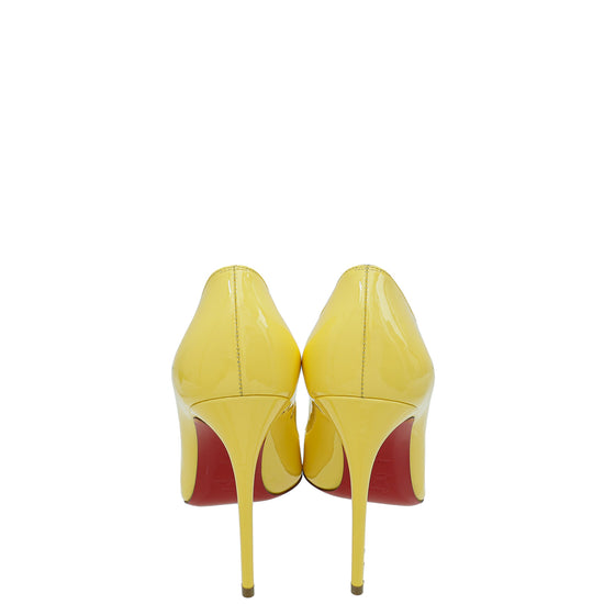 Christian Louboutin Yellow So Kate Pump 38