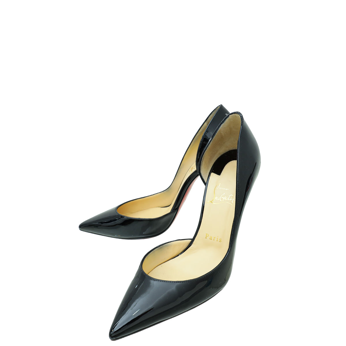 Christian Louboutin Black Iriza Pump 39-Christian Louboutin-THE CLOSET