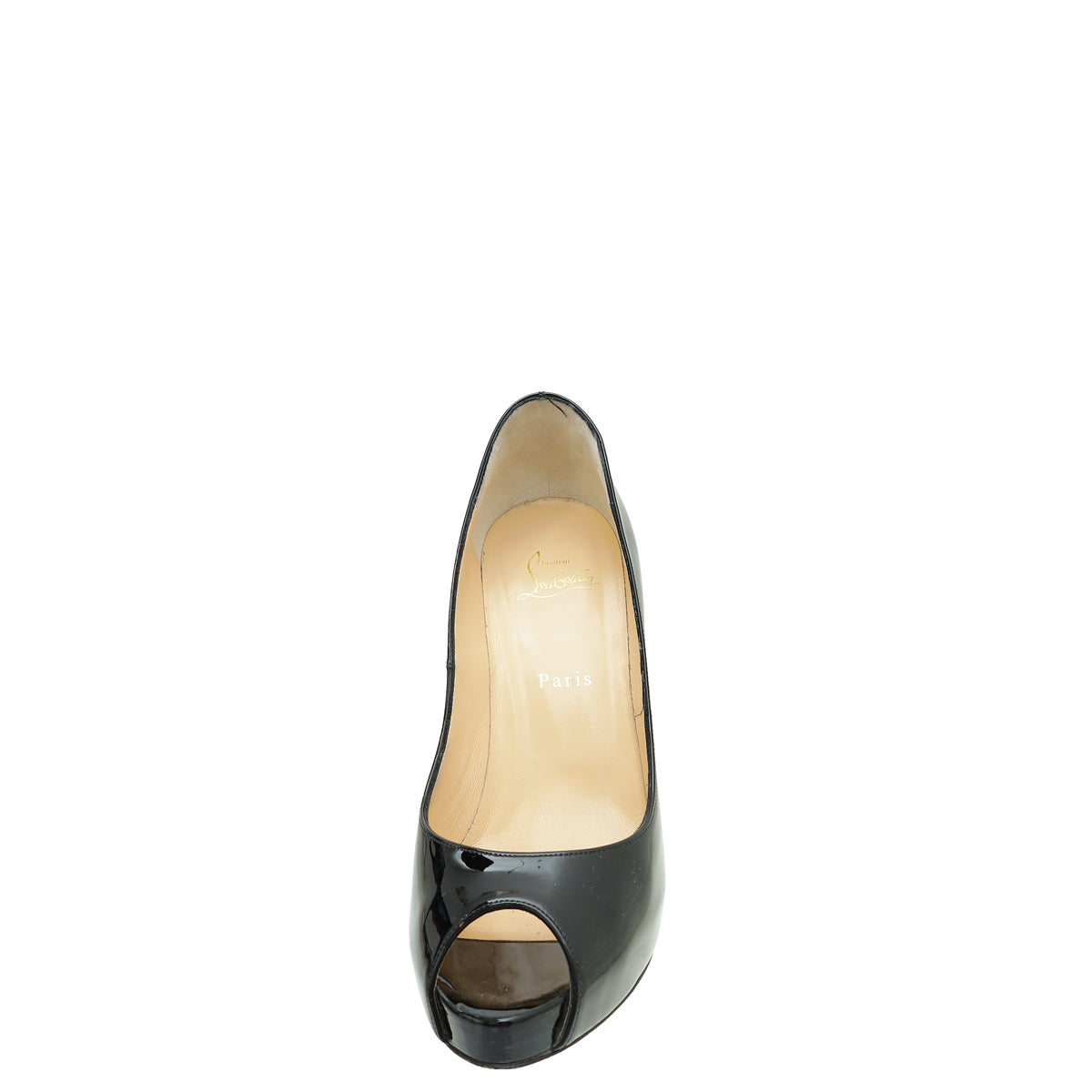 Christian Louboutin Black New Very Prive 120 Pumps 40-Christian Louboutin-THE CLOSET