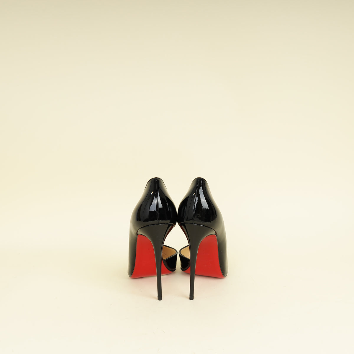 Christian Louboutin Black Iriza 100 Pumps 41