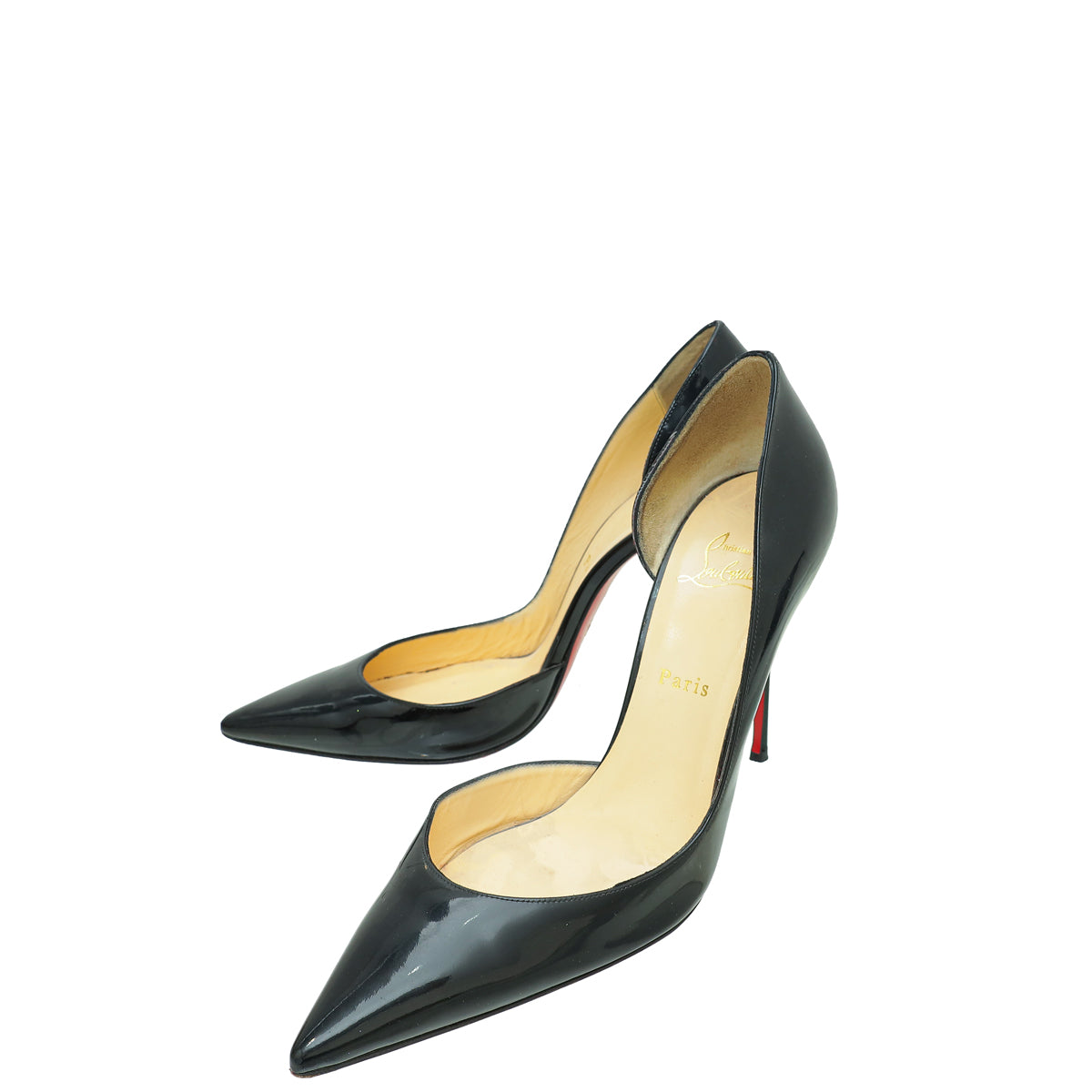 Christian Louboutin Black Iriza 110 Pump 42-Christian Louboutin-THE CLOSET