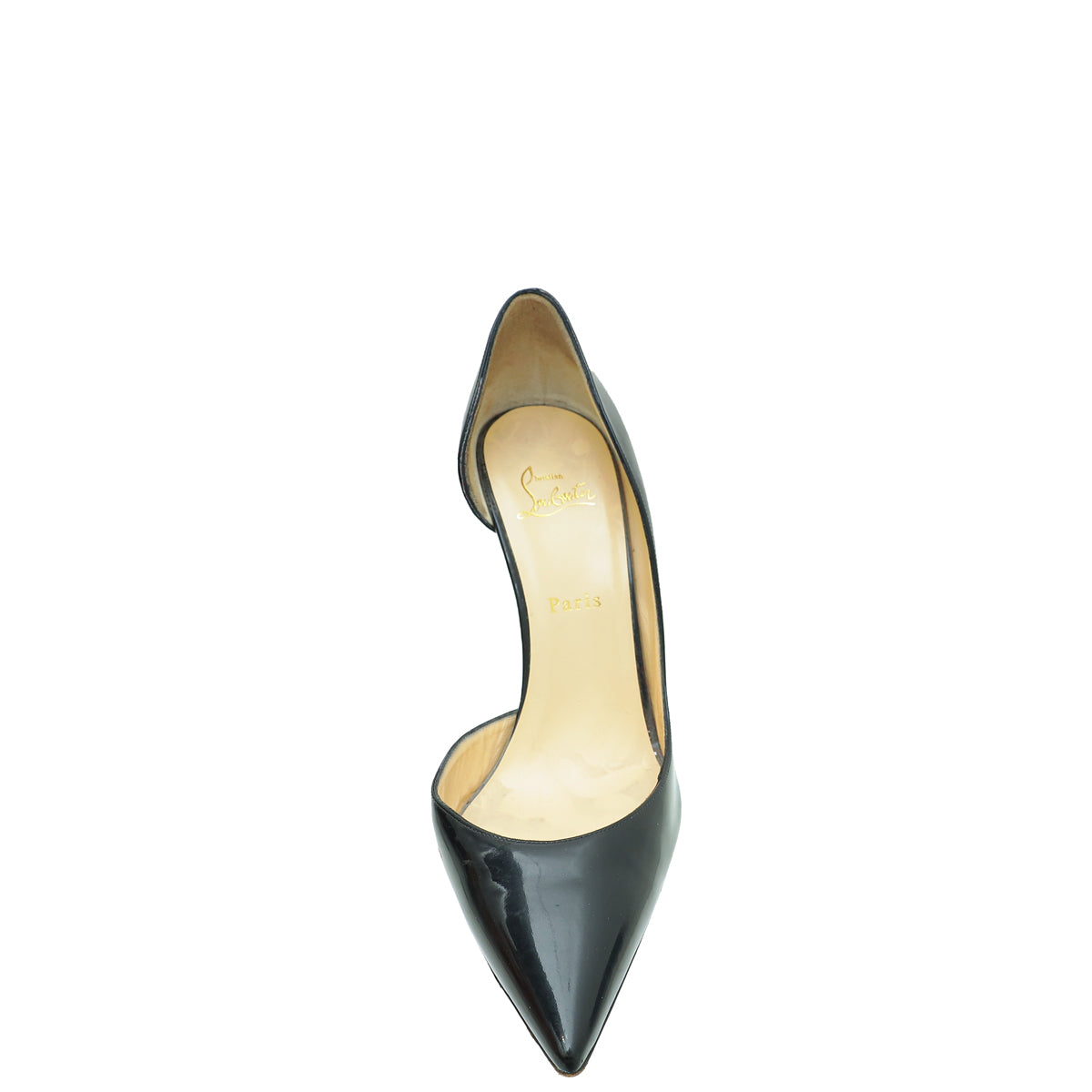 Christian Louboutin Black Iriza 110 Pump 42-Christian Louboutin-THE CLOSET