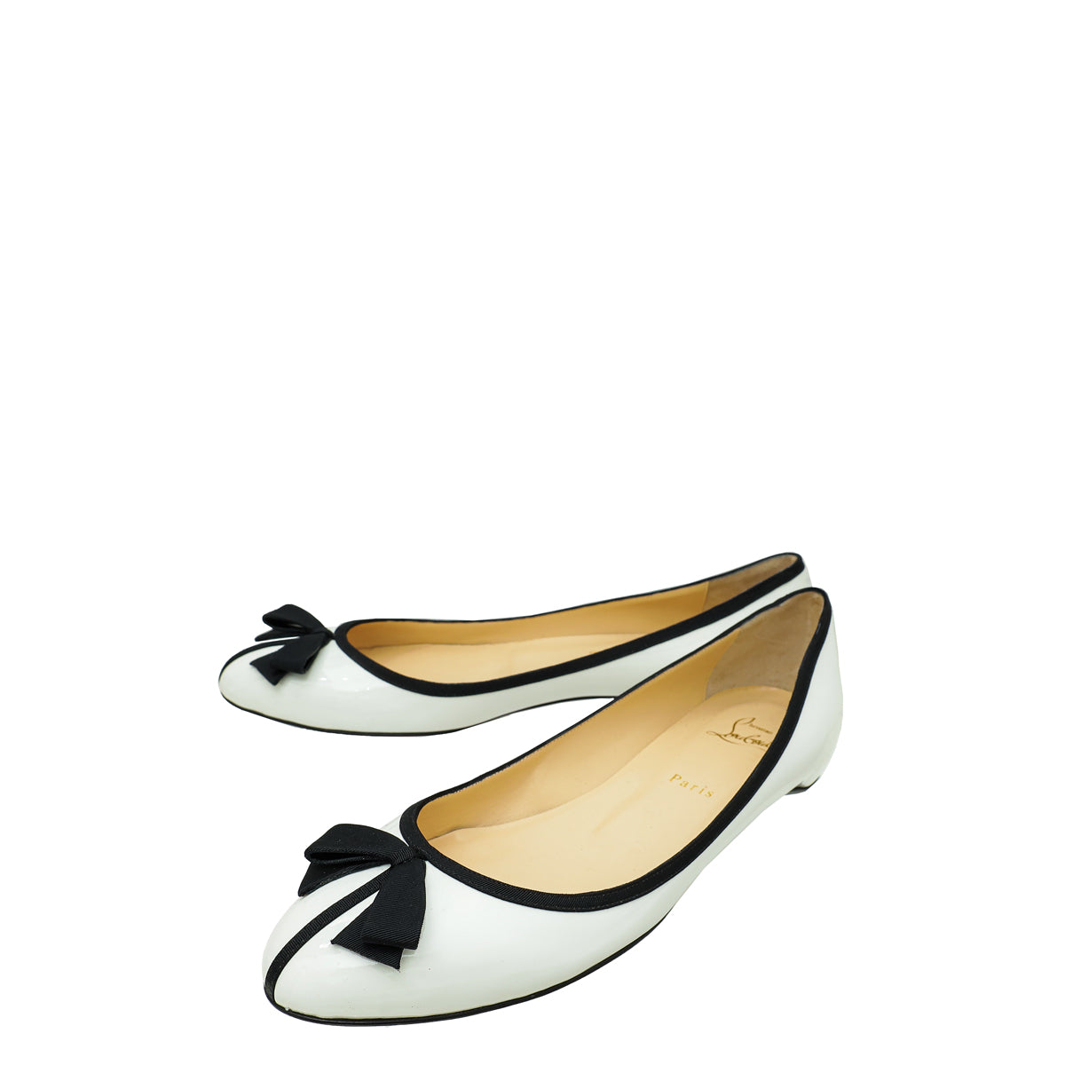 Christian Louboutin Bicolor Balinodono Flat 42-Christian Louboutin-THE CLOSET