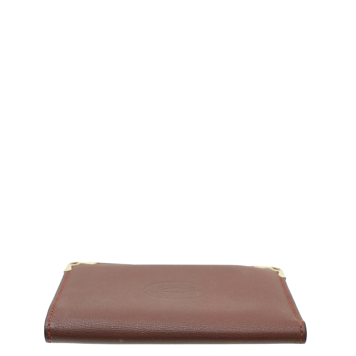 Cartier Burgundy Must De Cartier Card Holder