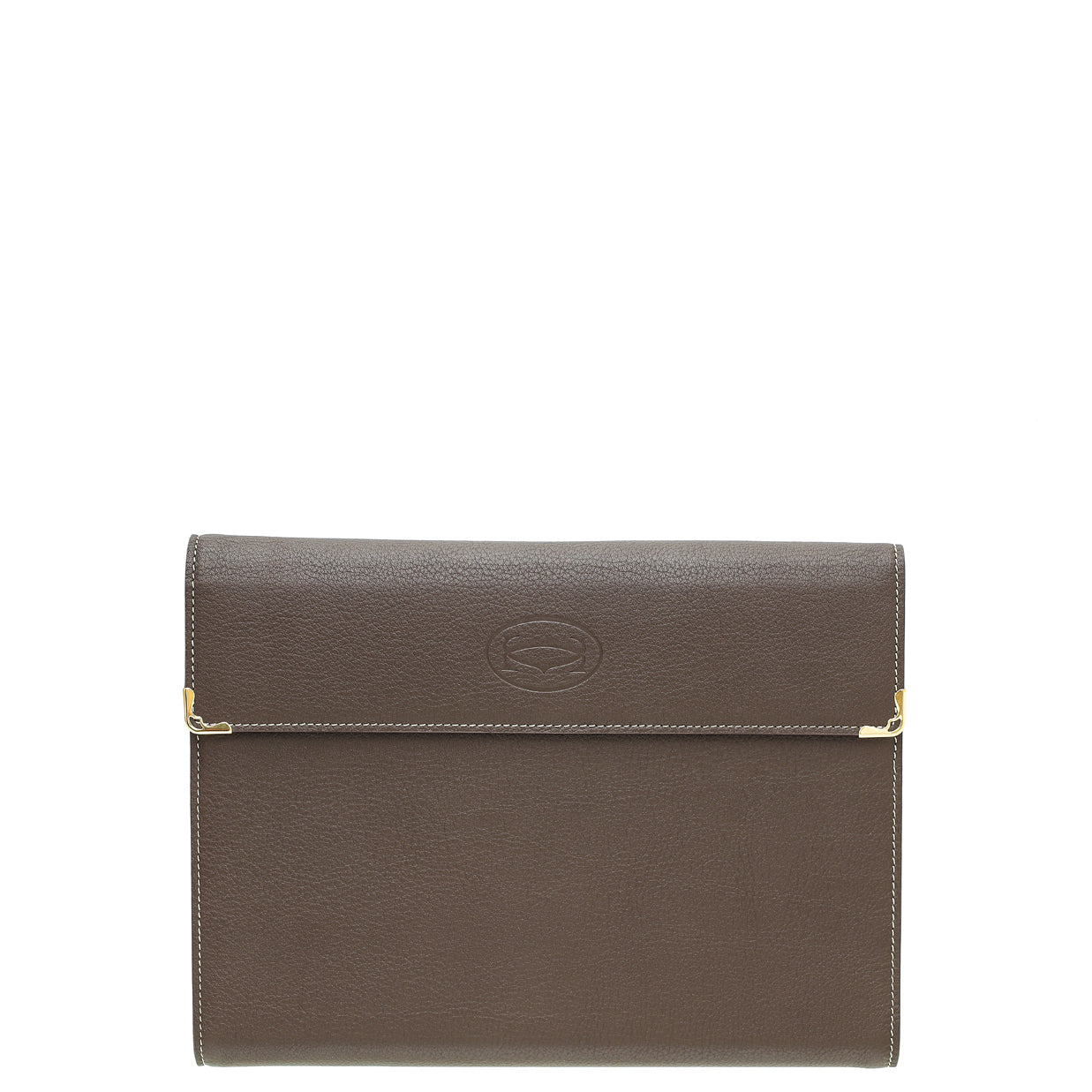 Cartier Dark Brown Must De Cartier Notebook Cover-Cartier-THE CLOSET