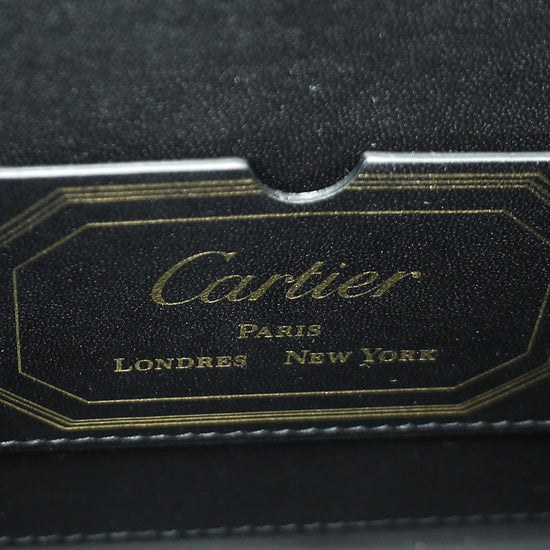 Cartier Dark Green Guirlande De Cartier Top Handle Mini Bag