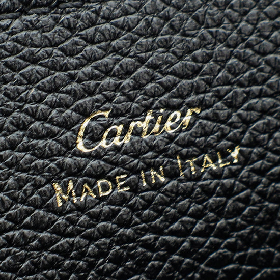 Load image into Gallery viewer, Cartier Black Panthère Graphique De Cartier Small Chain Bag
