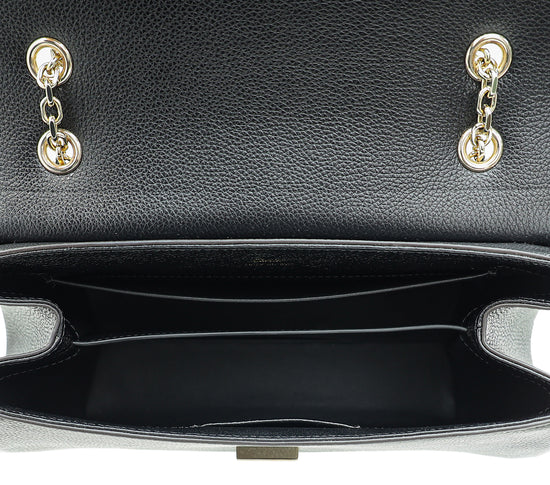 Load image into Gallery viewer, Cartier Black Panthère Graphique De Cartier Small Chain Bag
