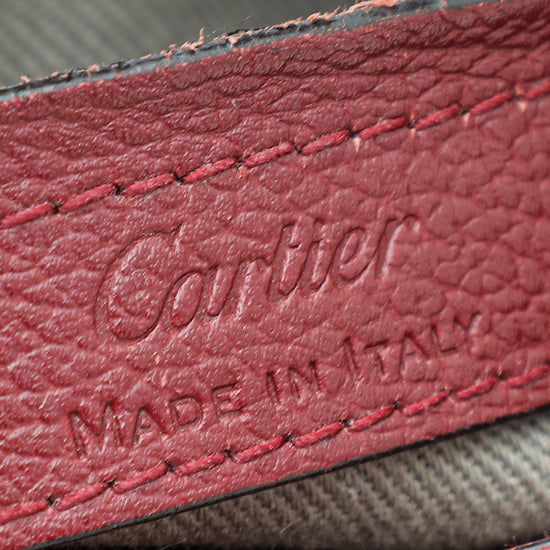 Cartier Burgundy C De Cartier Mini Bag