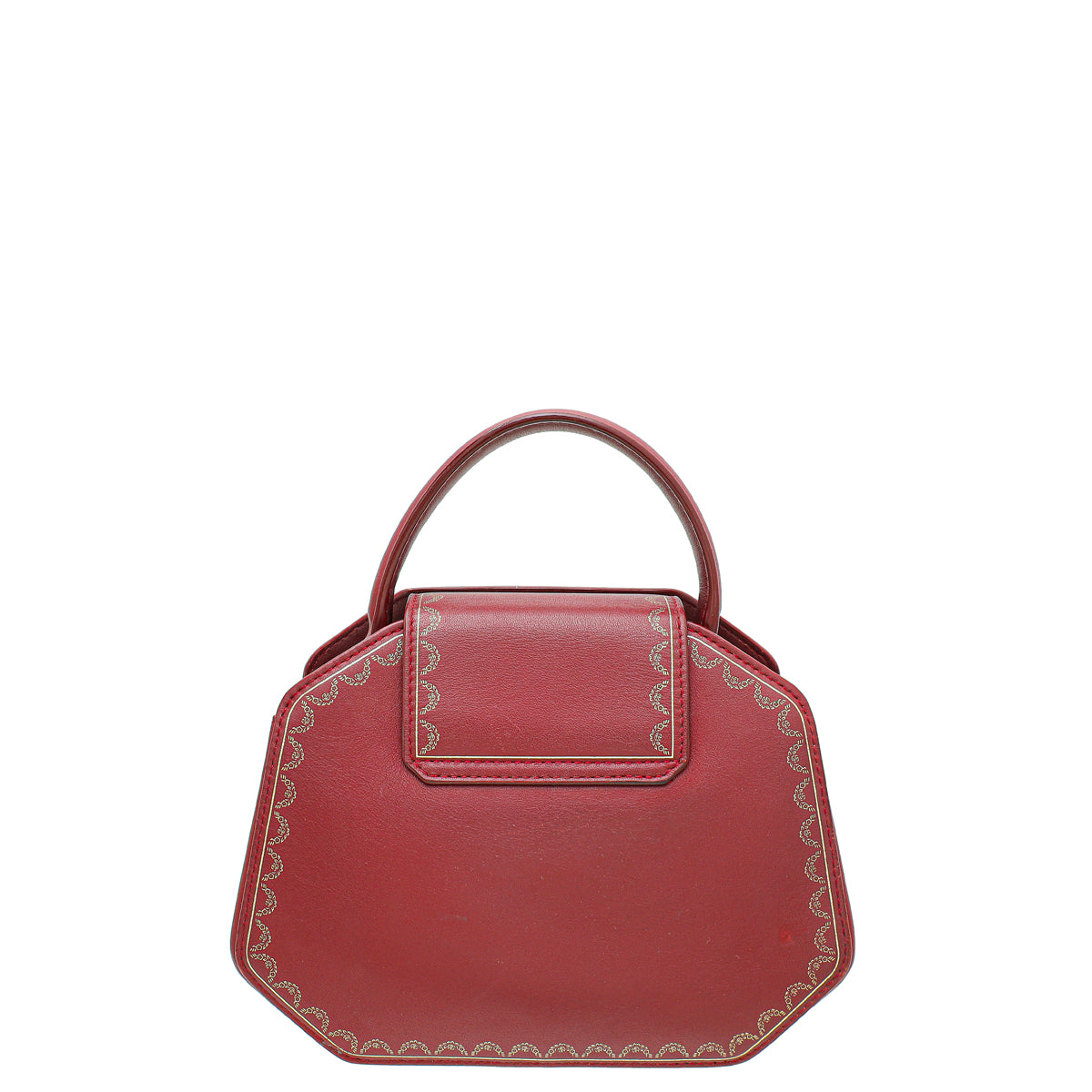Cartier Red Guirlande De Cartier Top Handle Mini Bag-Cartier-THE CLOSET