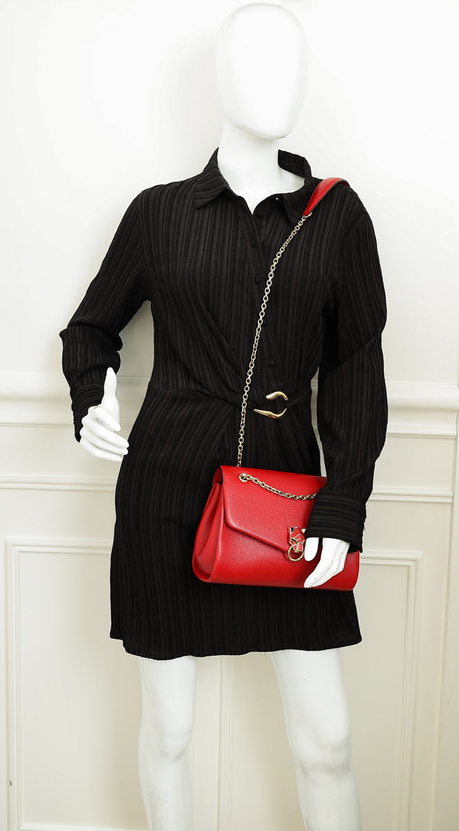 Cartier Red Panthère Graphique de Cartier Small Chain Bag-Cartier-THE CLOSET