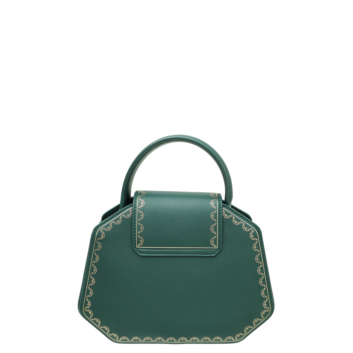 Cartier Emerald Green Guirlande De Cartier Top Handle Mini Bag-Cartier-THE CLOSET
